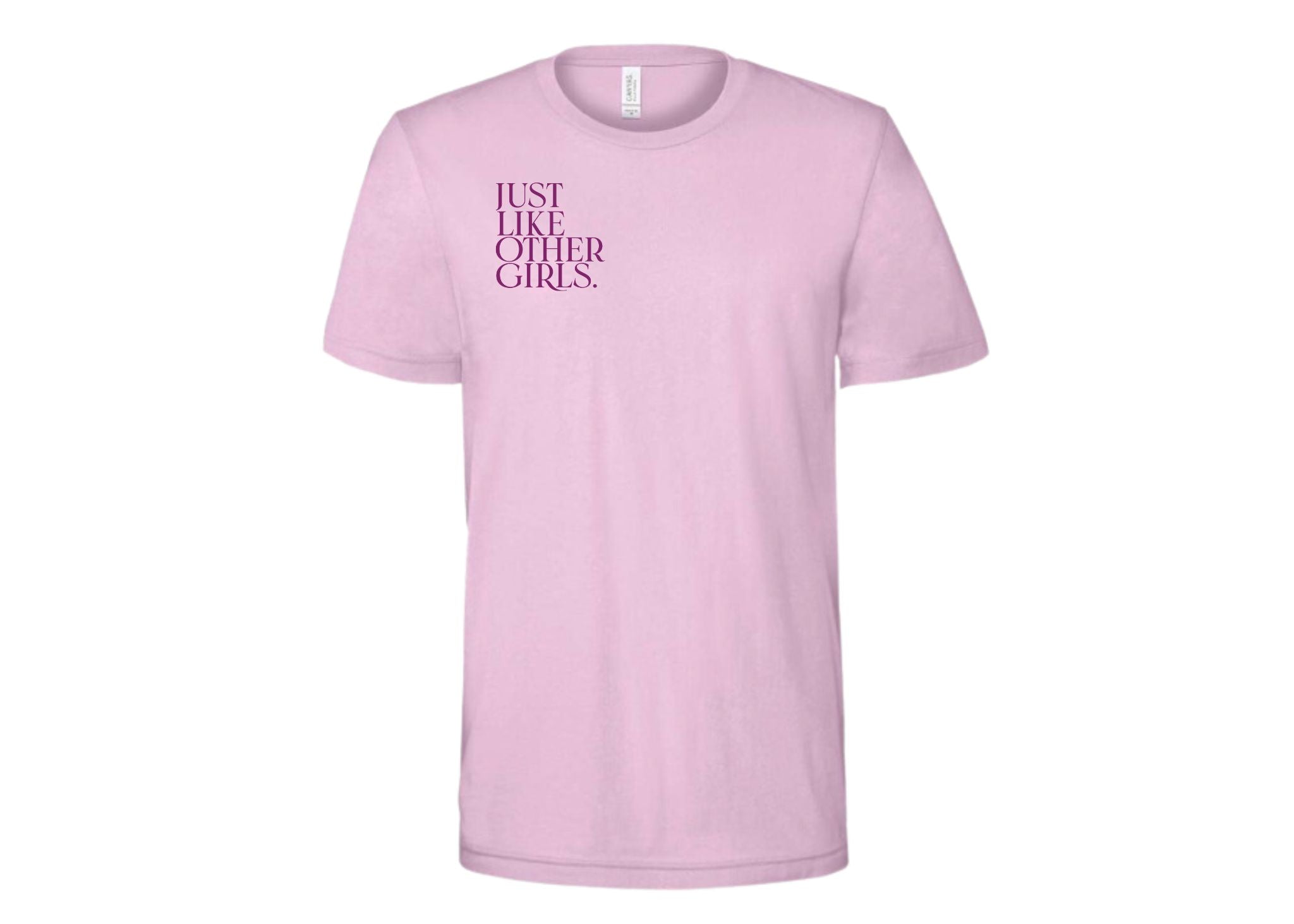 Just Like Other Girls Tee - LILAC