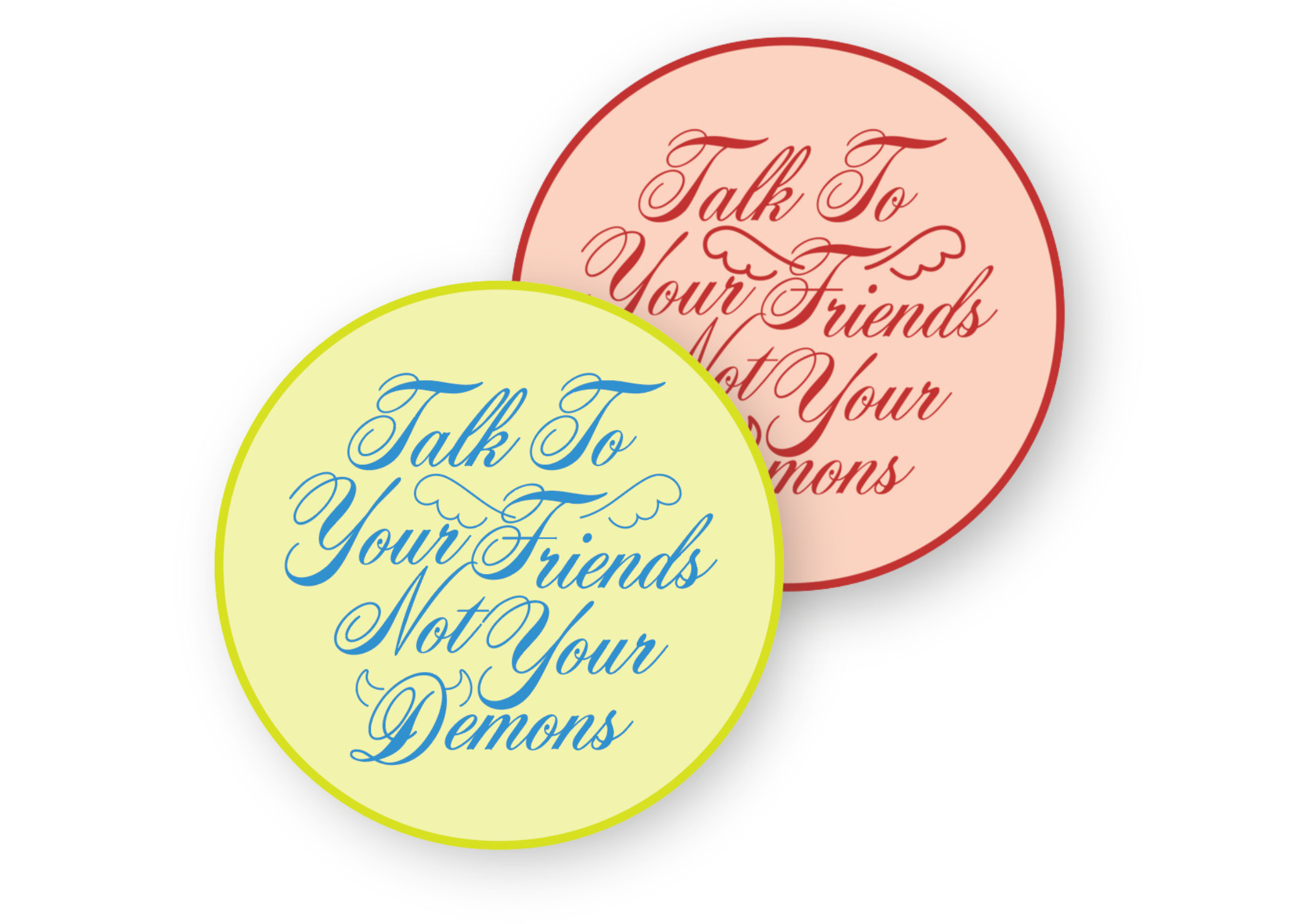 Talk to Your Friends Sticker